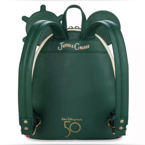 Mickey Mouse: The Main Attraction Loungefly Mini Backpack Jungle Cruise - Picture 3 of 3
